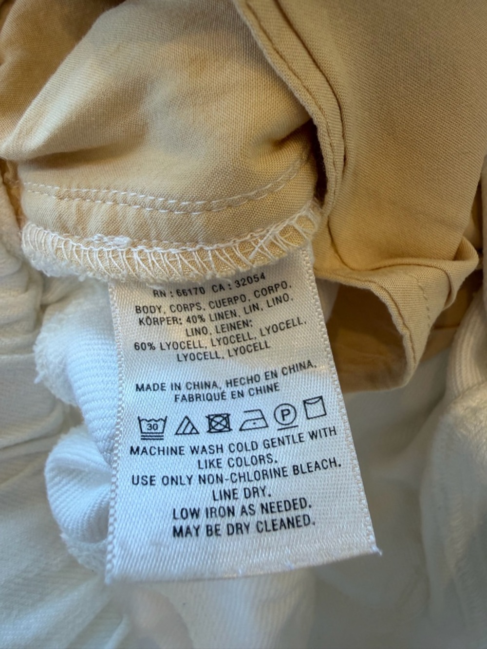 Anthropologie White Wide-Leg Drawstring Pants - Picture 11 of 12